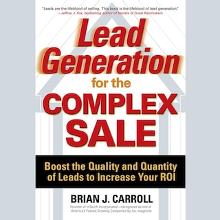 Front cover_Lead Generation for the Complex Sale