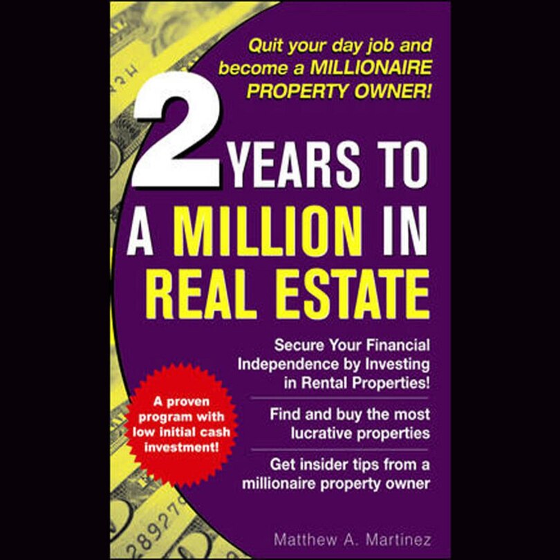 Couverture_2 Years to a Million in Real Estate