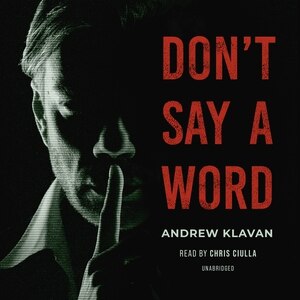 Front cover_Don’t Say a Word