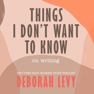 Front cover_Things I Don't Want to Know