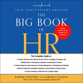 Front cover_The Big Book of HR, 10th Anniversary Edition