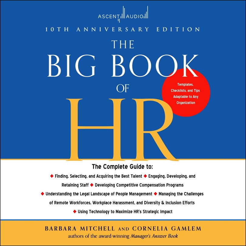 Front cover_The Big Book of HR, 10th Anniversary Edition