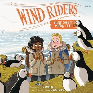 Front cover_Wind Riders #4: Whale Song Of Puffin Cliff
