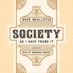 Front cover_Society as I Have Found It