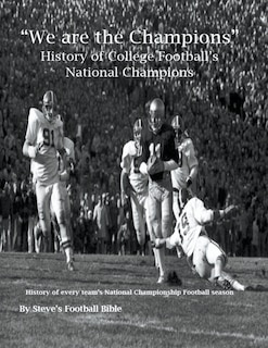 Couverture_We are the Champions - College Football's National Champions