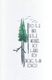 Front cover_Do the Birds in the Wilderness, Not Heard, Stop Singing Their Songs?