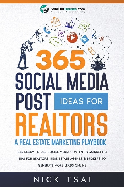 Front cover_365 Social Media Post Ideas For Realtors