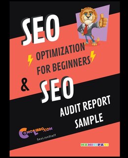 Couverture_Seo Optimization for Beginners & Seo Audit Report Sampple