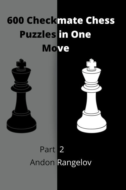 Front cover_600 Checkmate Chess Puzzles in One Move, Part 2