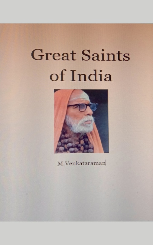 Front cover_Great Saints of India