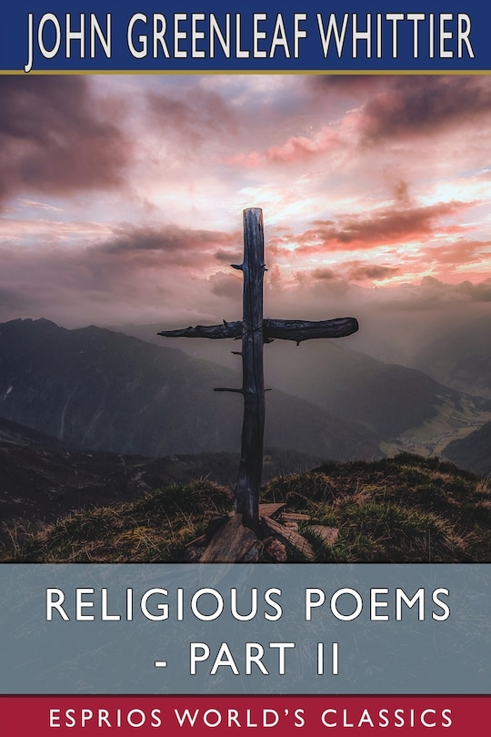 Front cover_Religious Poems - Part II (Esprios Classics)