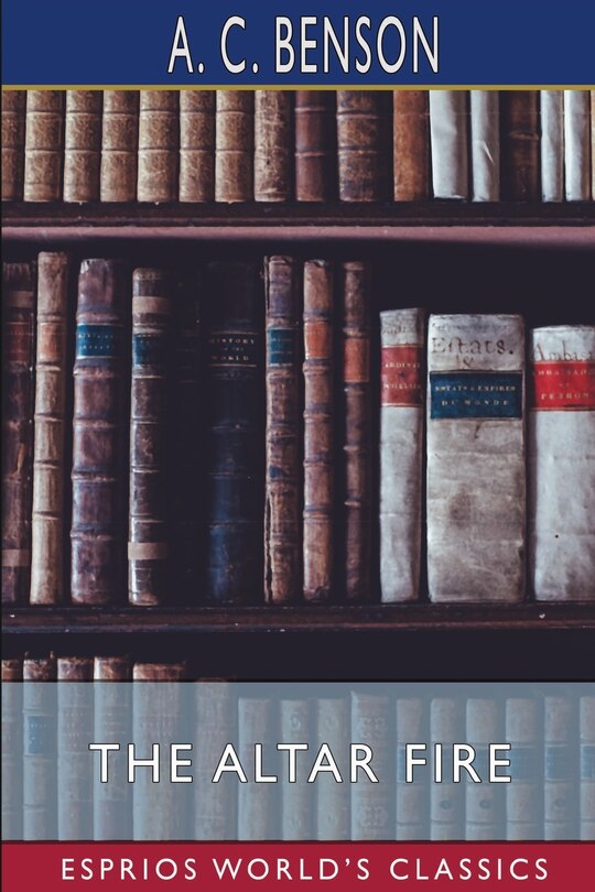 Couverture_The Altar Fire (Esprios Classics)