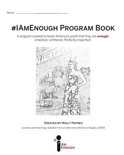 Couverture_#IAmEnough Program Book
