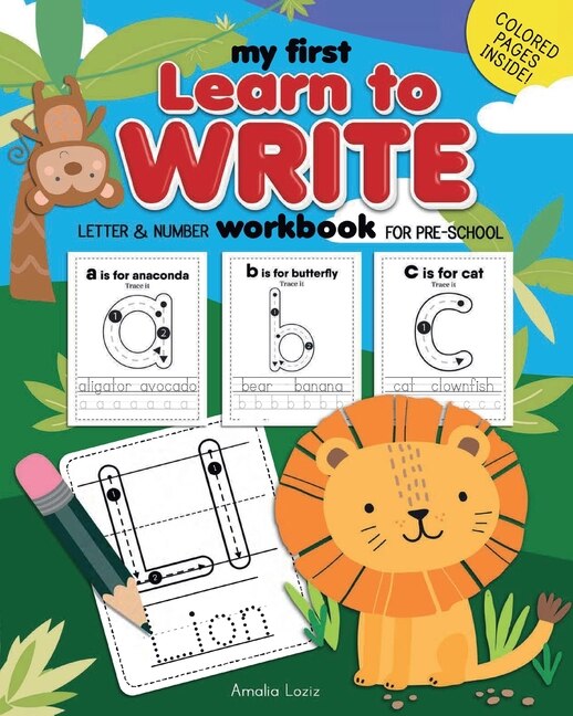 Front cover_My First Learn to Write Workbook
