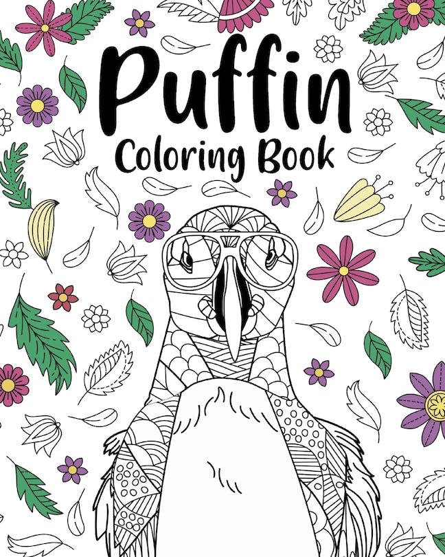 Front cover_Puffin Coloring Book