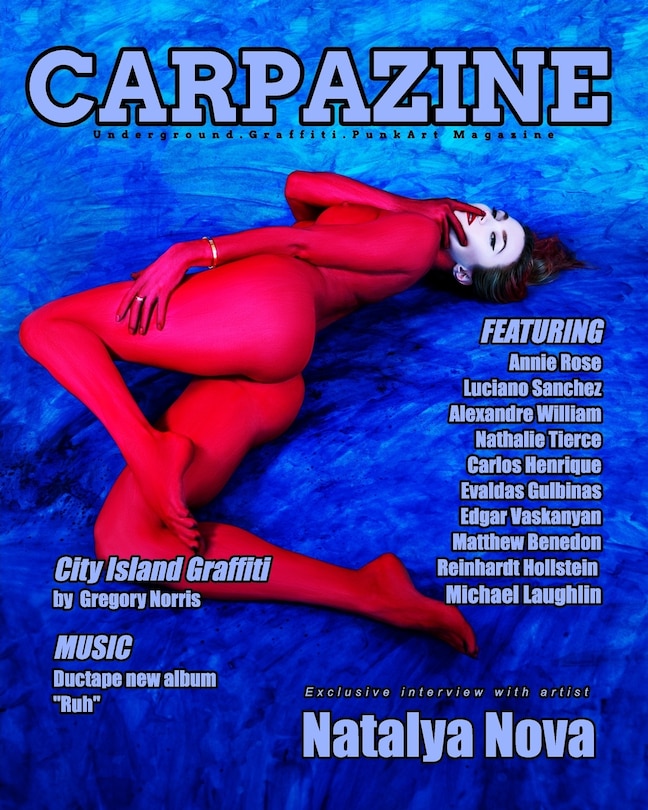 Carpazine Art Magazine Issue Number 31: Underground.Graffiti.Punk Art Magazine