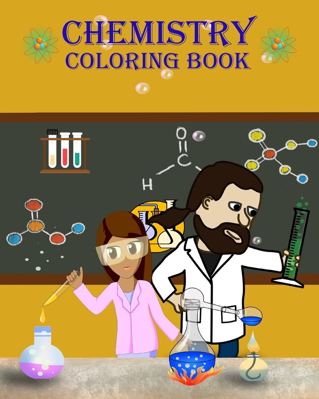 Front cover_Chemistry Coloring Book