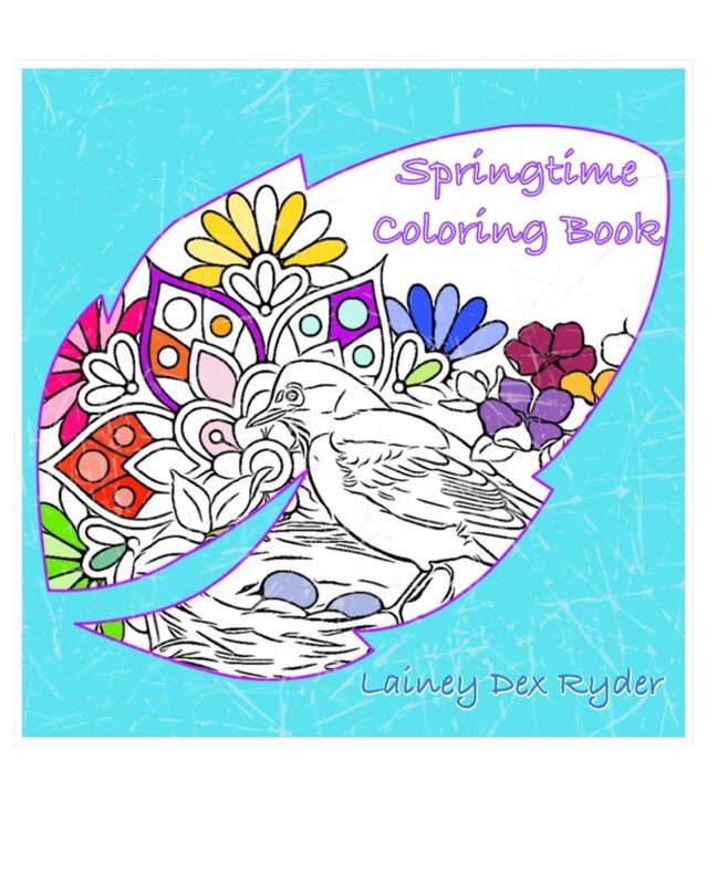 Front cover_SpringTime Coloring Book