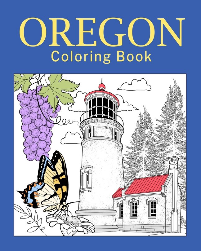 Front cover_Oregon Coloring Book