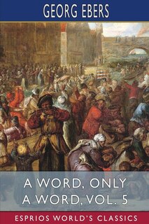 Couverture_A Word, Only a Word, Vol. 5 (Esprios Classics)