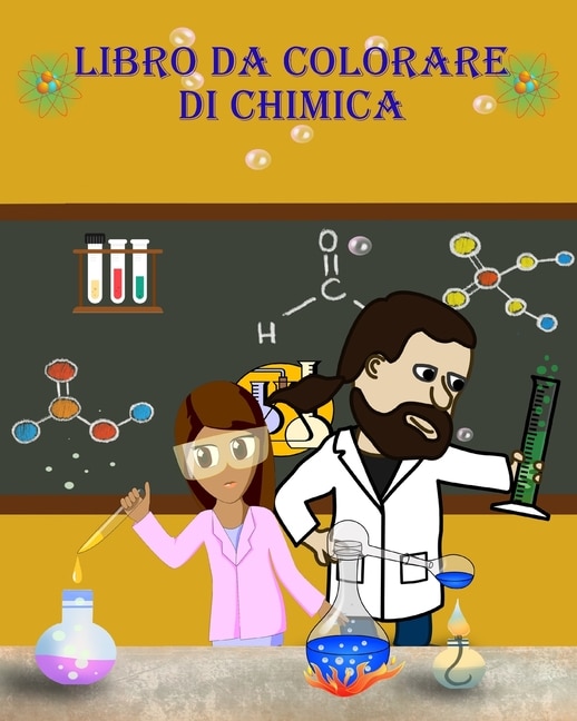 Front cover_Libro da Colorare di Chimica