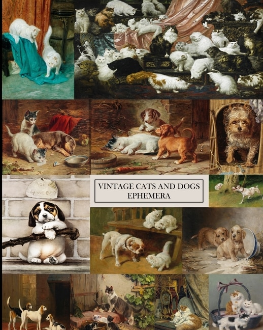 Front cover_Vintage Cats and Dogs Ephemera