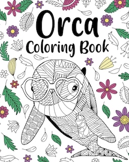Front cover_Orca Coloring Book