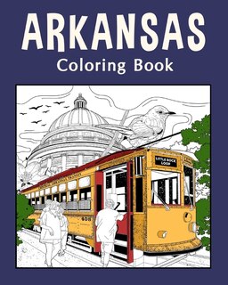 Front cover_Arkansas Coloring Book