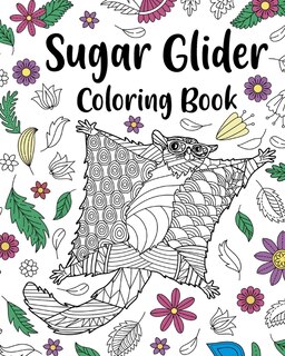 Front cover_Sugar Glider Coloring Book