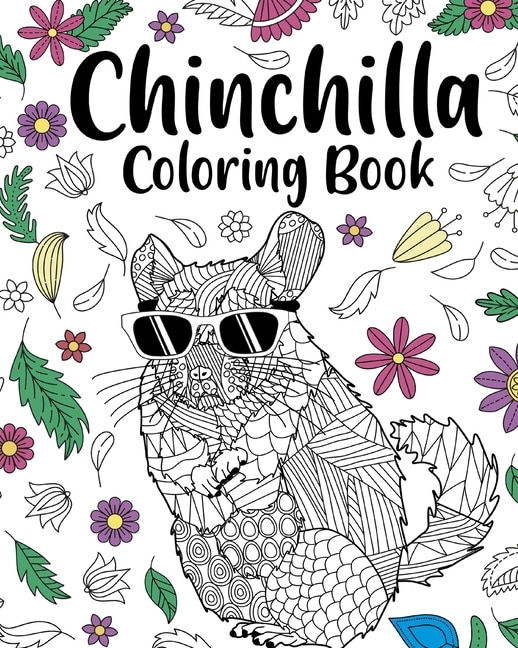 Front cover_Chinchilla Coloring Book
