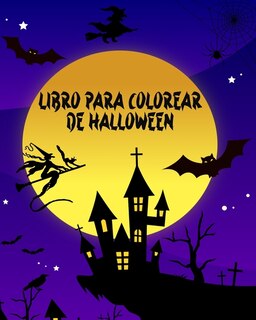 Front cover_Libro para Colorear de Halloween