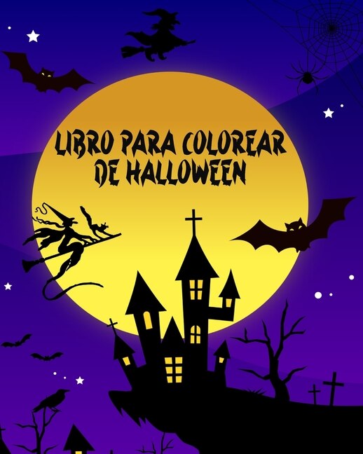 Front cover_Libro para Colorear de Halloween