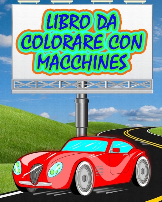 Front cover_Libro da Colorare con Macchines