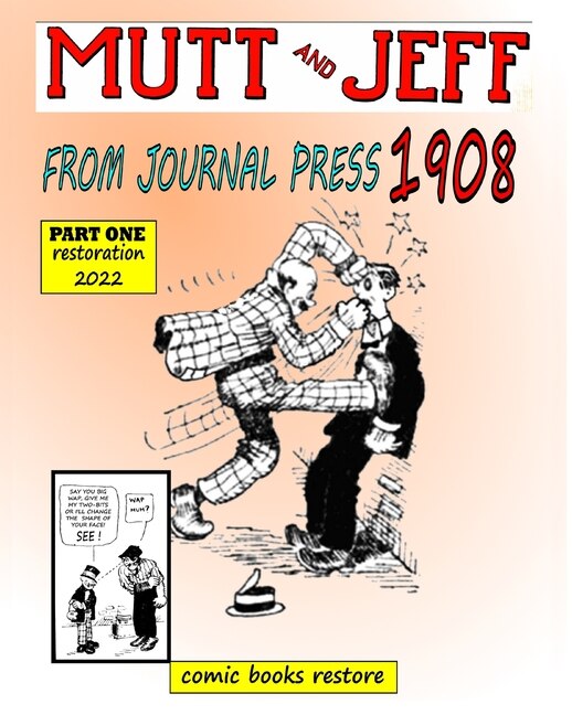 Front cover_Mutt and Jeff, Year 1908 from Press Journal