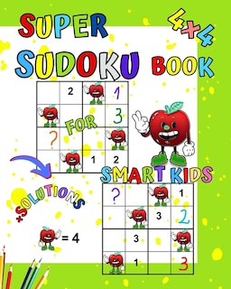 Couverture_Super Sudoku Book for smart kids