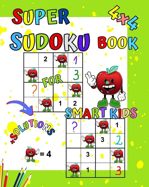 Couverture_Super Sudoku Book for smart kids