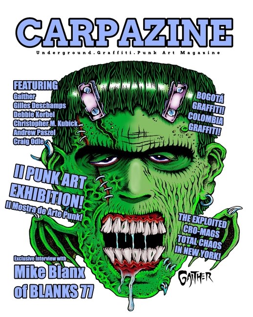 Front cover_Carpazine Art Magazine Issue Number 33