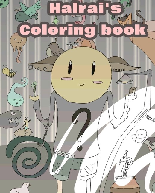 Front cover_Halrai's coloring book