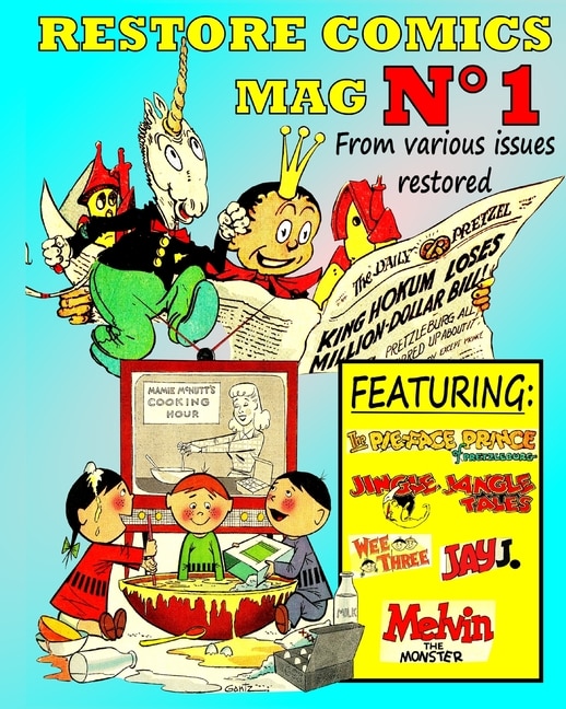 Couverture_Restore Comics Mag N&deg;1