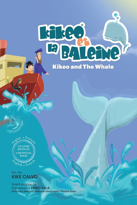 Front cover_Kikeo et la Baleine - Édition Bilingue Français - Anglais