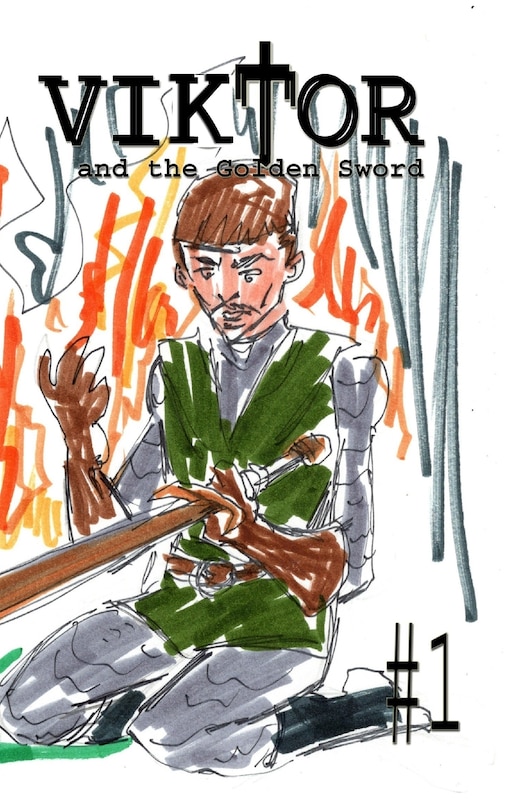 Front cover_Viktor and the Golden Sword #1