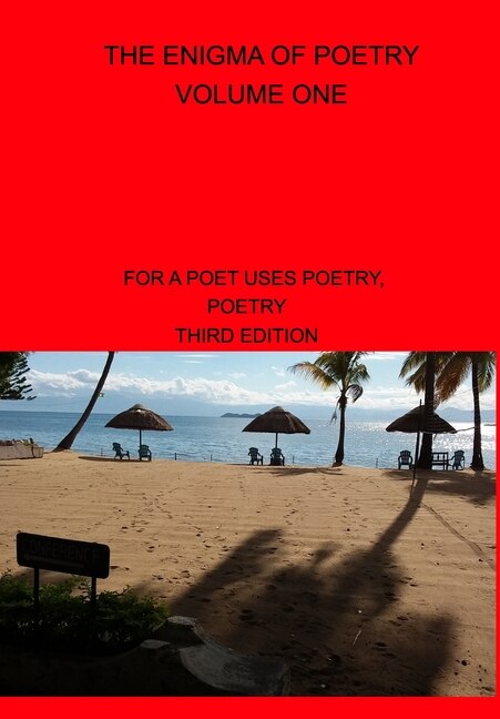 Front cover_The Enigma OF Poetry-- Volume One