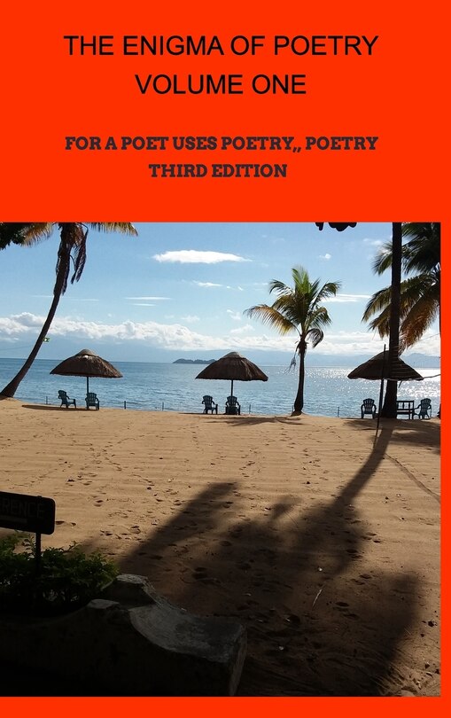 The Enigma OF Poetry-- Volume One: For A Poet Uses Poetry, Poetry