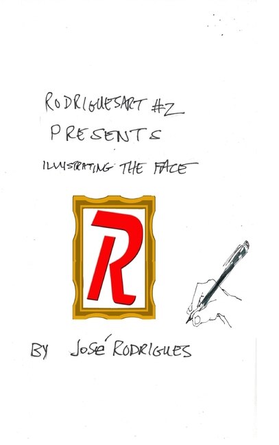 Front cover_Rodriguesart #2 Illustrating the Face