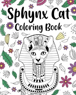 Front cover_Sphynx Cat Coloring Book