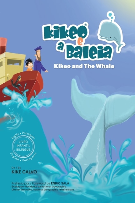 Front cover_Kikeo e a Baleia. Edição Bilingue Inglês-Português.