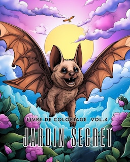 Front cover_Livre de coloriage Jardin Secret vol.4