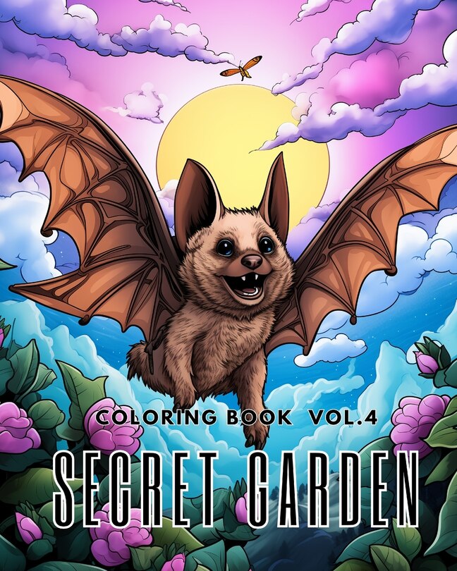 Front cover_Secret Garden Coloring Book vol.4
