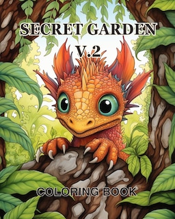 Front cover_Secret Garden Coloring Book vol.2