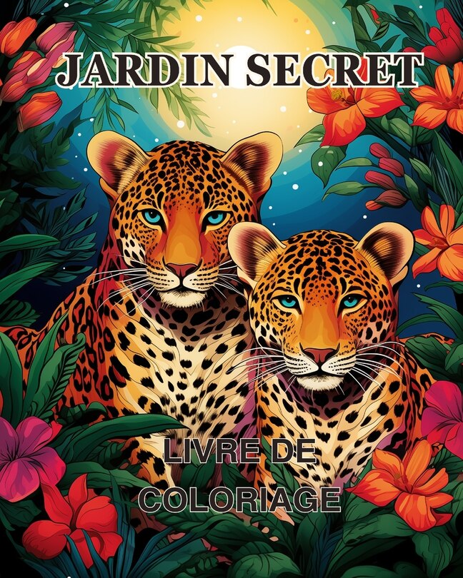 Couverture_Livre de coloriage Jardin Secret